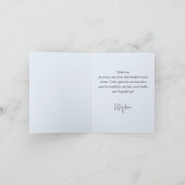 ブルーパンプキン秋男の赤ちゃん サンキューカード (内部)