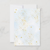 ブルーパンプキン  ベイビーシャワーのゲーム カード (裏面)