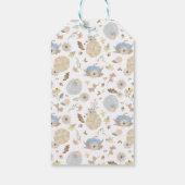 ブルーパンプキン ベビーシャワー ギフトタグ (裏面)