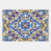 ブルーパーケ ラッピングペーパーシート (正面3)