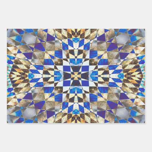 ブルーパーケ ラッピングペーパーシート (正面)