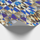 ブルーパーケ ラッピングペーパー (角)