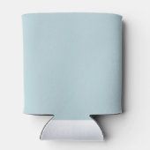 ブルーパーソナライズされたエレガントペイズリー象 缶クーラー (裏面)