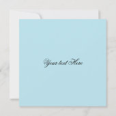 ブルーパーソナライズされたバラレース詳細 (裏面)