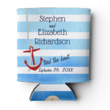 ブルーパーソナライズされたビーチハイレッドいかり