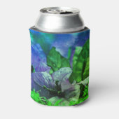 ブルーパーソナライズされたフローラマザー 缶クーラー (缶裏面)