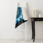 ブルーパーソナライズされたホスタマンダラ シェルパブランケット (インサイチュ)