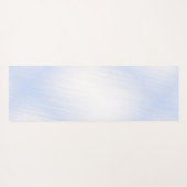 ブルーパーソナルネームのバレリーナ ヨガマット (裏面(横))