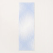 ブルーパーソナルネームのバレリーナ ヨガマット (裏面)