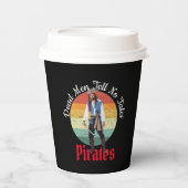 ブルーパーティーパイレーツ紙カップ 紙コップ (正面)