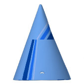 ブルーパーティー帽子 パーティーハット (右)