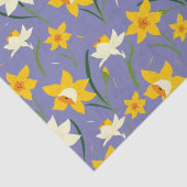 ブルーパープルの水仙 薄葉紙 (詳細)