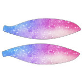 ブルーパープルスター銀河系スカイ バスケットボール (パネル)