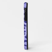 ブルーパープルヒョウ印刷スキンファー Case-Mate iPhoneケース (裏面/左)