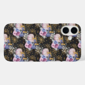 ブルーパープルピンクホワイトハロウィンカボチャ Case-Mate iPhoneケース (裏面 (横))