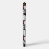 ブルーパープルピンクホワイトハロウィンカボチャ Case-Mate iPhoneケース (裏面 / 右)