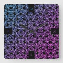 ブルーパープルピンク抽象芸術