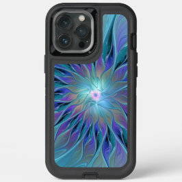 ブルーパープルフラワードリーム抽象芸術フラクタルアート