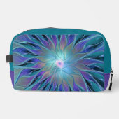 ブルーパープルフラワードリーム抽象芸術フラクタルアート ドップキット (正面)