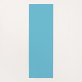 ブルーパープルフラワードリーム抽象芸術フラクタルアート ヨガマット (裏面)