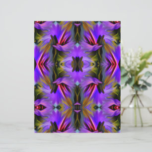 ブルーパープルブラシスワーズ抽象芸術スクラップブック紙