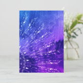 ブルーパープルマンダラクラウドボホボヘミアン 招待状 (スタンド正面)