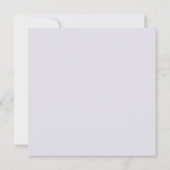 ブルーパープルマーメイドテールアンダーザシー誕生日 招待状 (裏面)