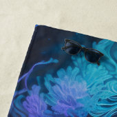 ブルーパープルマーメイド ビーチタオル (インサイチュ)