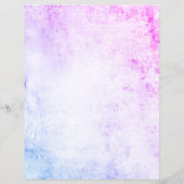 ブルーパープルヴェネツィア漆喰テクスチャスクラップブック (裏面)