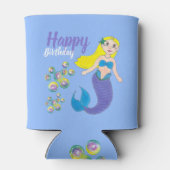 ブルーパープル海人魚バブルバースデーパーティー 缶クーラー (裏面)