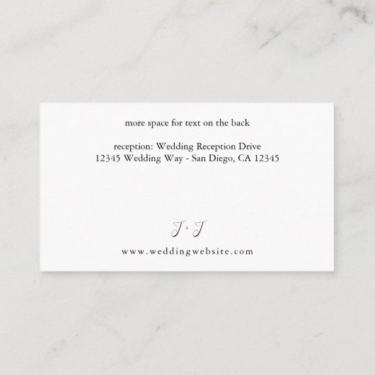 ブルーパープル&イエローフローラ詳細2 エンクロージャーカード (裏面)