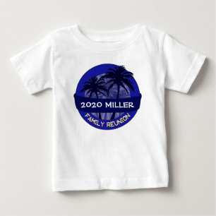 ブルーパームカスタムツリー年名懇親会Tシャツ ベビーTシャツ