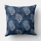 ブルーパーム葉装飾用クッション クッション (裏面)