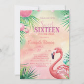 ブルーパーム離れズサマースウィート16 招待状 (正面)