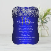 ブルーパールシルバースノーフレークスウィート16 招待状 (スタンド正面)