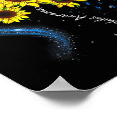 ブルーヒマワリ水頭症認識度 ポスター (角)