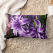 ブルーヒヤシンスI春フローラ ランバークッション (ブランケット)