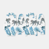 ブルーヒョウとパームの葉付いた蝶 フェイバーボックス (折り畳みなし)