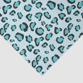 ブルーヒョウ印刷パターン 薄葉紙 (詳細)