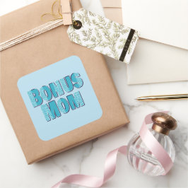 ブルーヒョウ印刷ボーナスマム スクエアシール