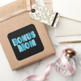 ブルーヒョウ印刷ボーナスマム スクエアシール