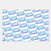 ブルーヒョウ印刷卒業 ラッピングペーパーシート (正面3)