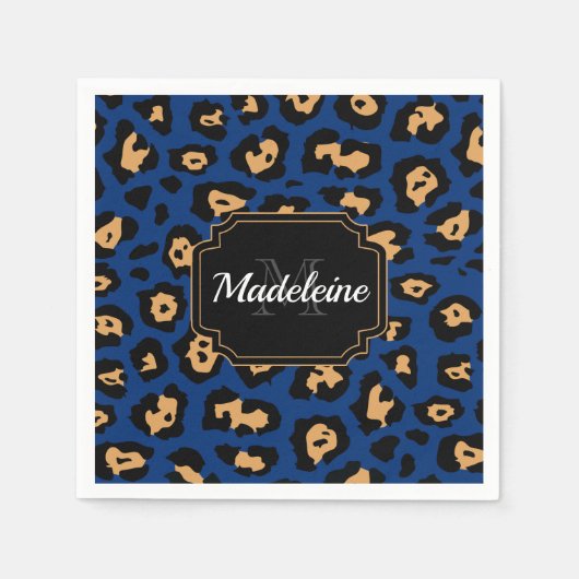 ブルーヒョウ印刷 スタンダードカクテルナプキン (正面)