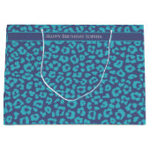 ブルーヒョウ印刷 ラージペーパーバッグ (正面)