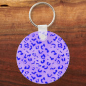 ブルーヒョウ キーホルダー (正面)