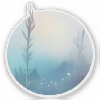 ブルーヒルズ上空の朝霧 シール