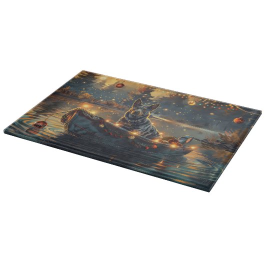 ブルーヒーラークリスマスフェスティバル航海 カッティングボード (角)