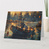 ブルーヒーラークリスマスフェスティバル航海 カード (正面)