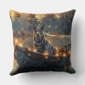 ブルーヒーラークリスマスフェスティバル航海 クッション (裏面)