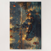 ブルーヒーラークリスマスフェスティバル航海 ジグソーパズル (縦)